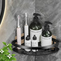 No-Drill Corner Shelf for Small Bathrooms